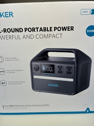 ANKER PowerHouse 512Wh ポータブル電源