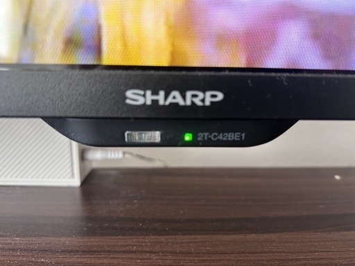 シャープ　42型　テレビ　2t-c42be1 美品