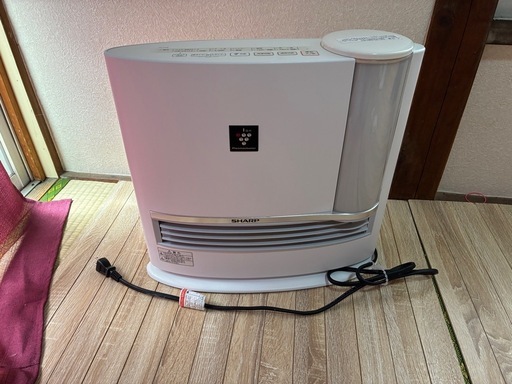 シャープ加湿セラミックファンヒーター (mee) 御花畑の季節、空調家電 