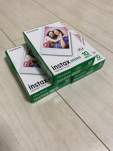 新品チェキフィルム3箱