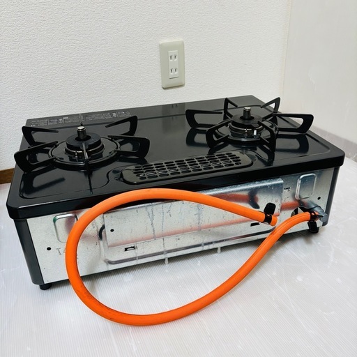 Rinnai リンナイ LPガス用コンロ PT22N-BK 2023年製 清掃済/MPJ043-01