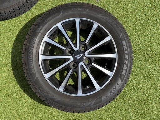ダイハツ 純正オプション14インチホイール/ブリヂストンVRX3　155/65R14