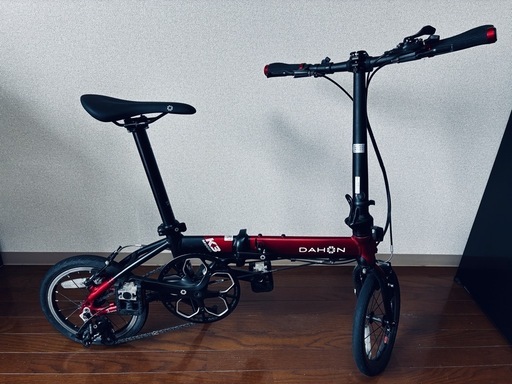 DAHON K3 折りたたみ自転車 ジャンク 後輪ホイール破損あり