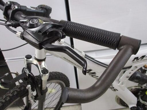26インチ 自転車 MTB マウンテンバイク 21段変速 ホワイト系 M-960 札幌市北区屯田