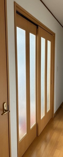 【引き違い扉1セット2枚】古民家再生などに　大型建具　　