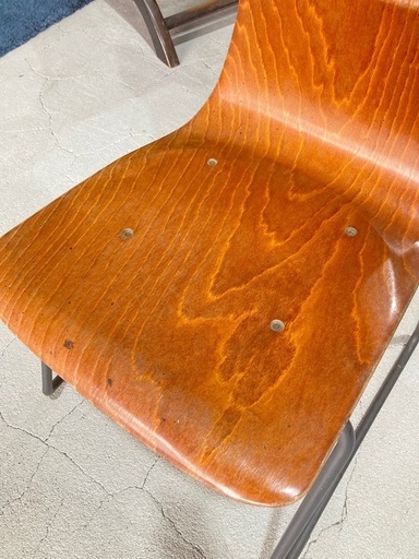 L13②★Casala★Pagholzチェア パグボルツ PAGWOOD ヴィンテージ 西ドイツ製造 イス インダストリアル