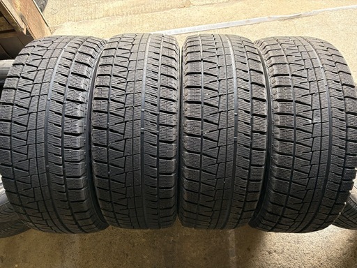 BS REVO GZ 225/55R17 4本 8-9分山 アルファードセルシオフーガ 古いけど極上の溝 冬タイヤ