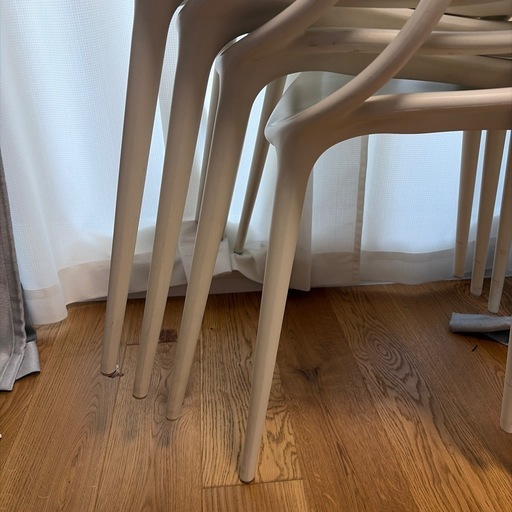 Kartell カルテル マスターズチェア　ホワイト　4脚セット
