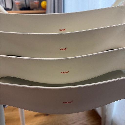 Kartell カルテル マスターズチェア　ホワイト　4脚セット