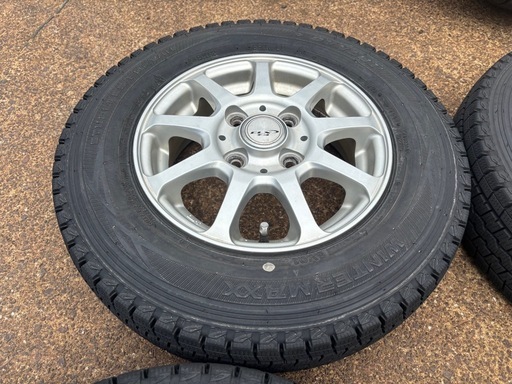 145R12 6P.R.LT 2021 バリ山 ウィンターマックス アルミ付4本
