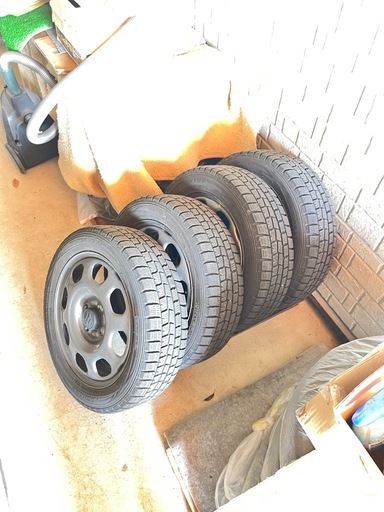 配送相談可】ダンロップ WINTER MAXX 165/60R15 スタッドレス4本セット 