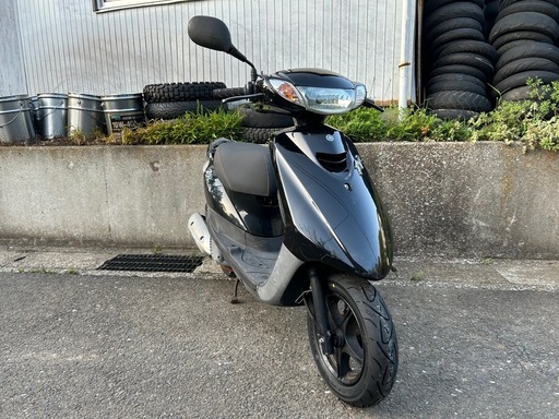 軽整備済み‼️ JOG ZR 黒　前輪新品　配送可能　現車確認可能