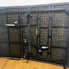 リクライニングベットフレームダブルの画像