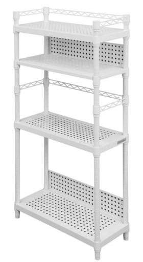 Bauhutte バウヒュッテ サイドラック 白 美品