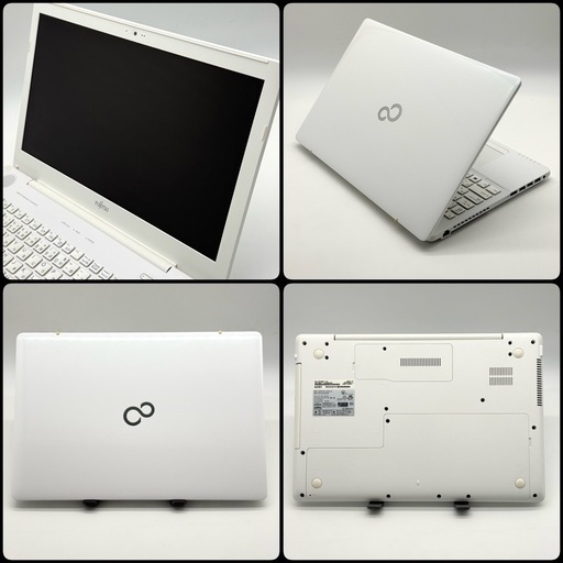 ⭐️Windows11⭐️Office2024⭐️【超美品】富士通ノートパソコン Core i7 メモリ8GB 新品SSD256  D