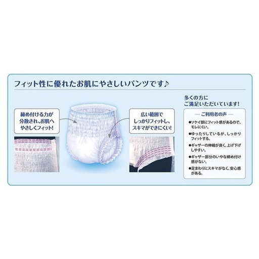 介護用パンツ　
はくパンツ　リハビリパンツ8袋