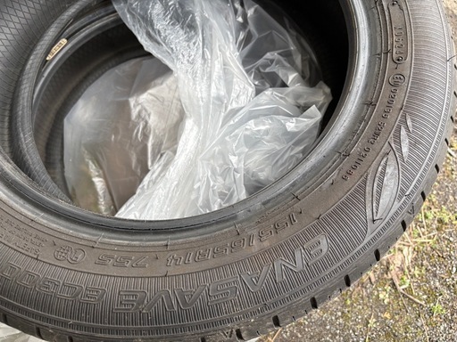 DUNLOP  155/65R14   4本