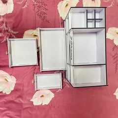 
コスメ収納ケース・小物収納ボックス（引き出し付き）の画像