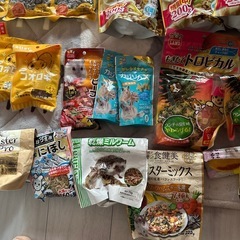 ♡ハムちゃんハムスター小動物ご飯フードオヤツセット♡の画像