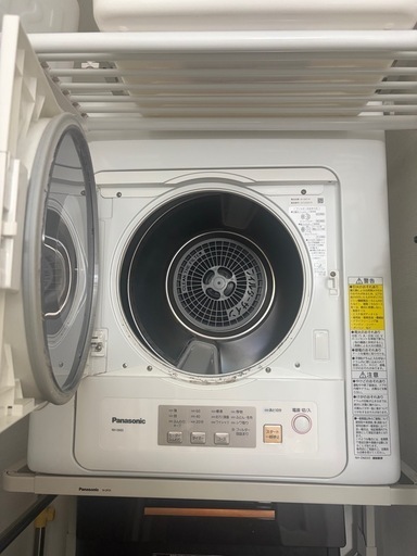 パナソニック　衣類乾燥機　6キロ