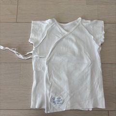 ファミリア　短肌着　打合せ半袖肌着　50-60サイズの画像