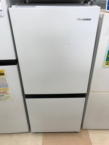 冷蔵庫　Hisense　135L　2022年製　＊52