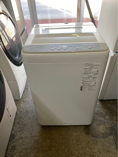 万代店 Panasonic 全自動電気洗濯機 NA-F6B1 2023年製 6.0kg ホワイト 
