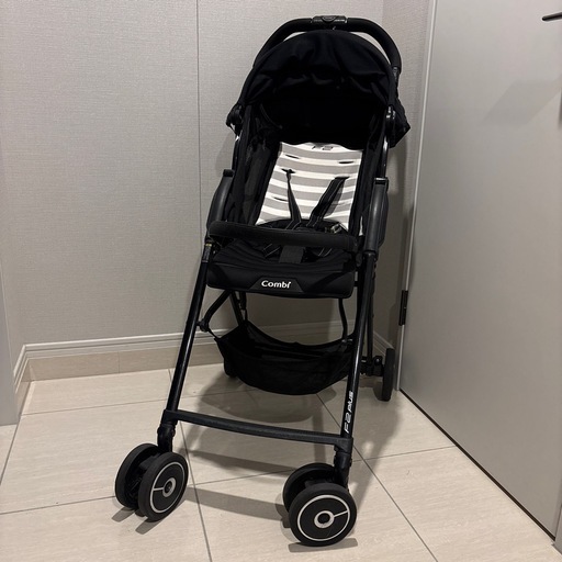 【期間限定！お値下げ中】Combi F2plusベビーカー＋純正レインカバー