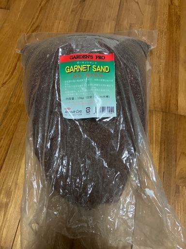 ガーネットサンド 9.2kg 未使用