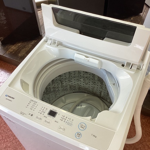 洗濯機　7.0kg MAXZEN 2021年製(税込み)