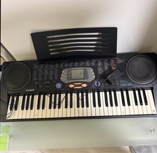 電子キーボードカシオ61鍵盤 (メル) 西明石の鍵盤楽器、ピアノの中古 