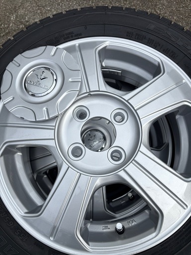【新品未使用】FALKEN ESPIA EPZ 155/65R14 & INVERNO 14インチアルミホイール 4本セット