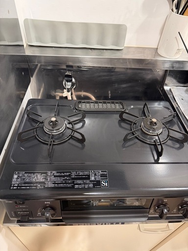 パロマ グリル付きテーブルコンロ