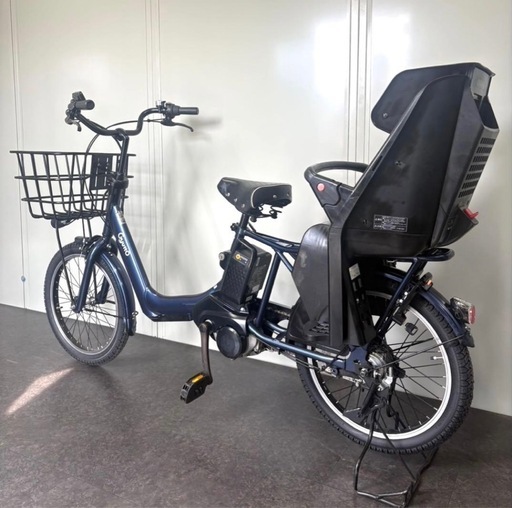 1年保証　送料無料　新型　パナソニック　ギュット　20インチ　紺色　電動アシスト自転車 g413