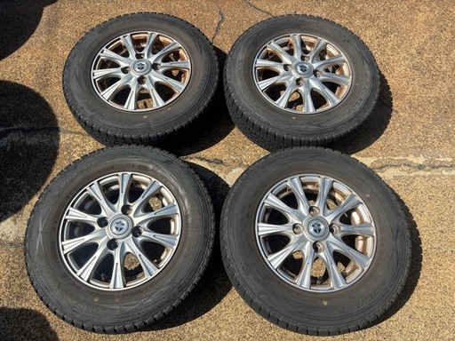 145R12 6P.R.LT ウィンターマックス アルミ付4本