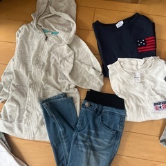 男の子　130.140 半袖長袖15着セットの画像