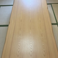 木製長方形ローテーブル 180cmの画像