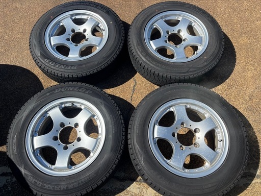 175/80R16 2022 バリ山 ダンロップ ウィンターマックス アルミ付