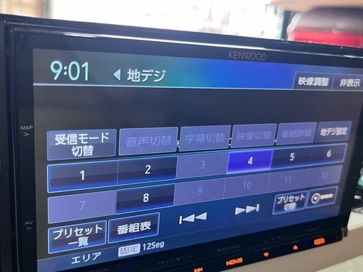 【お取引交渉中】KENWOOD MDV-Z702 彩速ナビ ケンウッド  ナビ  地デジ Bluetooth バックカメラ付き