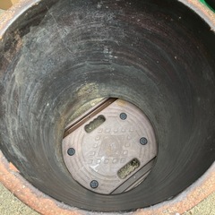陶器の土管/68×43㎝☆ドカン☆建材☆園芸☆水槽☆DIY☆古民具☆アンティークの画像