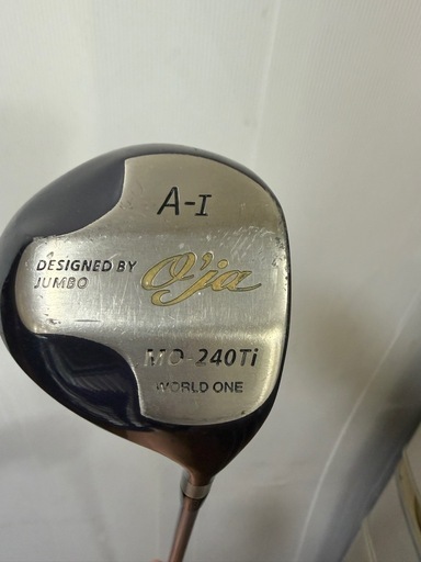 ジャンボ尾崎監修O'ja MO-2001 アイアン10本 ＋MO-240 A-1キャディバック付き。