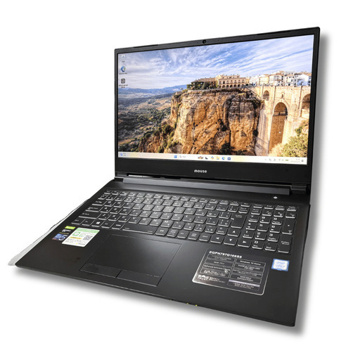 【ワケアリ】mouse ゲーミングノートPC G-Tune Core i7 9750H GTX1660Ti Win11 RAM16GB