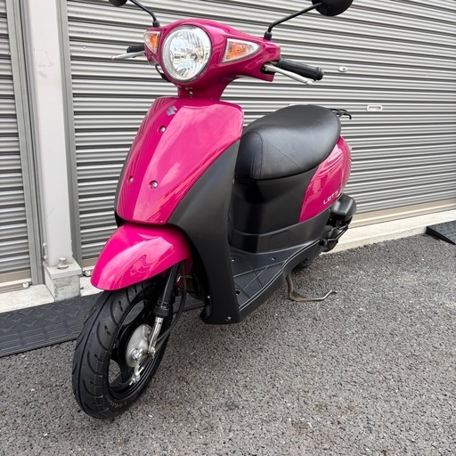5453.超高年式　現行型レッツ（SEPエンジン）　シート新品　千葉県柏市　即日配送、自走引き取りも可能