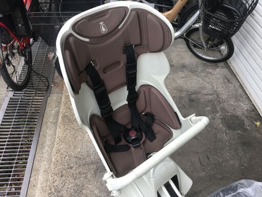 地域限定送料無料　ブリヂストン　ビッケモブ　三人乗り　9,6AH(14,3AH)　回生充電　子供乗せ　白　神戸市　電動自転車　