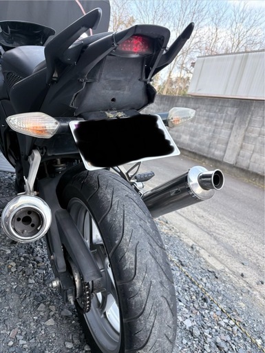 CBR250R  MC41 左右出しマフラー　ハイポジションステップ