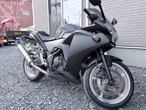 CBR250R  MC41 左右出しマフラー　ハイポジションステップ
