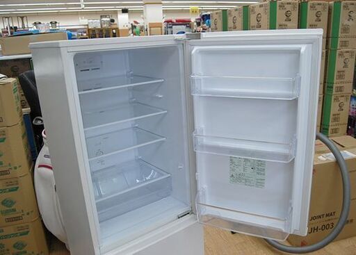 冷蔵庫 201L 2021年製 2ドア AQUA AQR-20K ホワイト 200Lクラス 動作確認済み アクア  札幌市 清田区 平