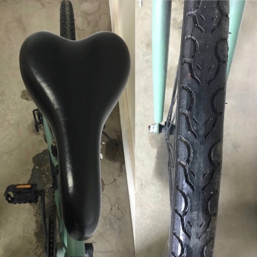h-299△ v 岐阜発/ クロスバイク/ OUTER LIMITS/ 6段変速/ 700×32c/ 自転車/ 走行確認/ タイヤ側面ひび割れあり/ 現状品/ R8.3/2 △