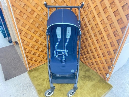 【愛品館 江戸川店】サイベックス リベルオーシャンブルーネイビーブルー ベビーカー ID:10-026011-007