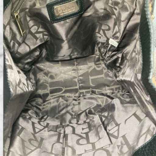 希少✨　FURLA フルラ　ハンドバッグ　カバン　ヒョウ柄　ハラコ　タイガー